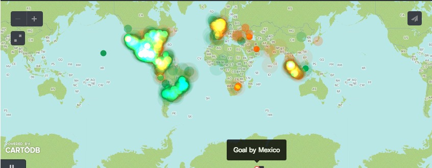 Twitter tijdens Nederland – Mexico