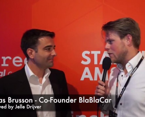 BlaBlaCar Founder Nicolas Brusson and Jelle Drijver Talking at The Next Web Conference 2015