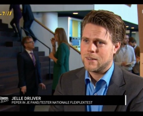 Jelle Drijver Peper in je Pand bij Business Class