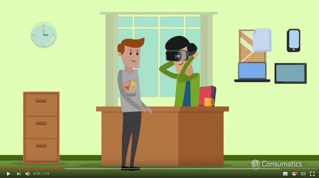 Consumentenonderzoek met virtual reality OSQAR infographic