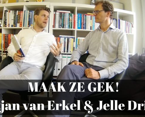 Maak ze gek boek bespreking Aartjan van Erkel en Jelle Drijver