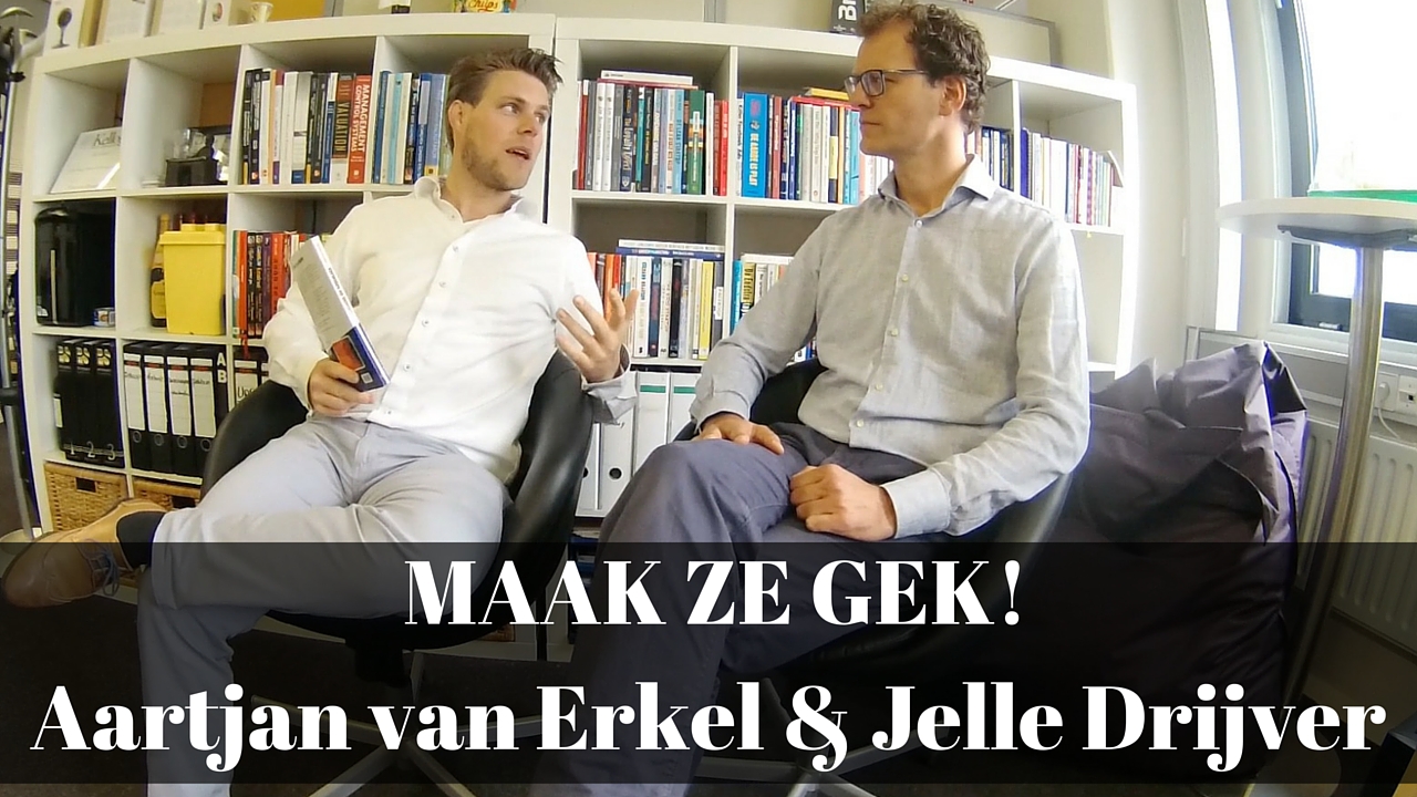 Maak ze gek! Nieuwe boek van Aartjan van Erkel