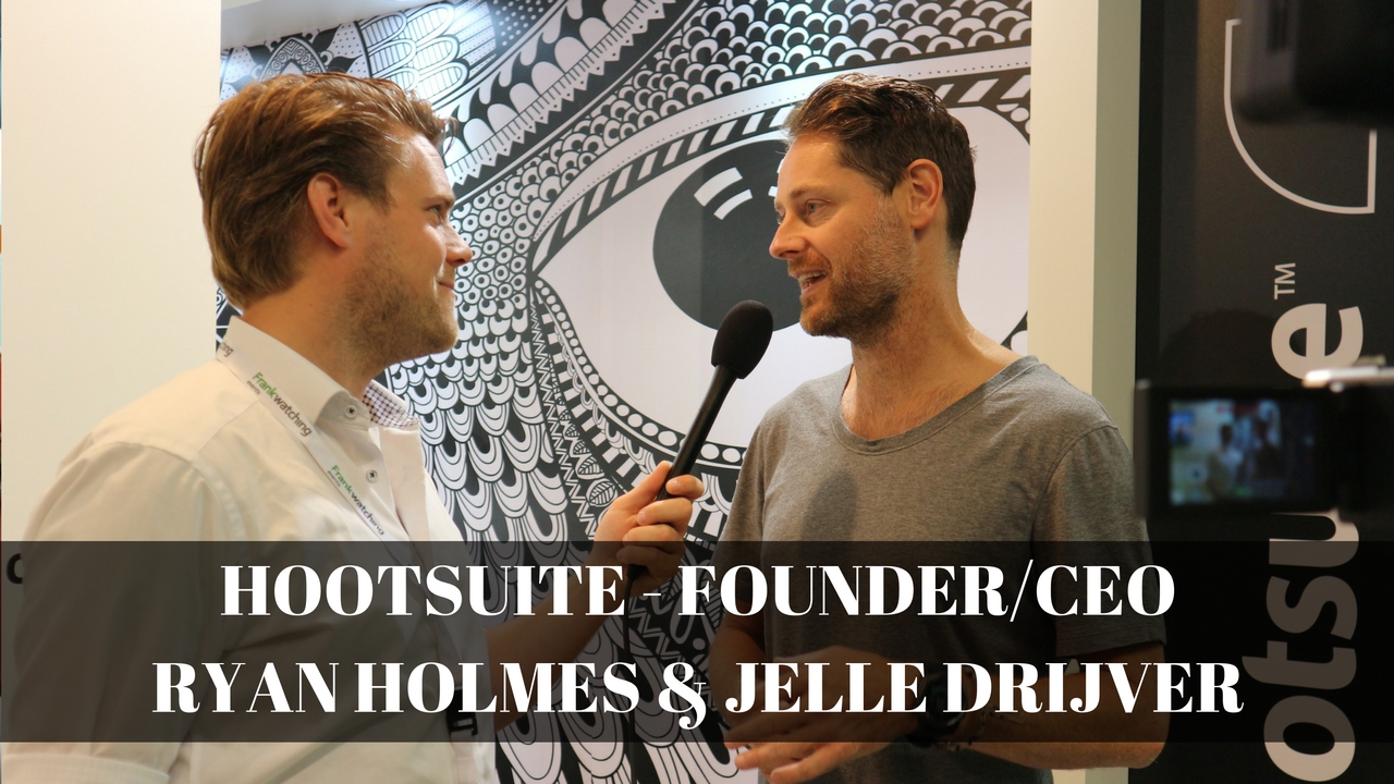 Jelle Drijver in gesprek met Ryan Holmes Founder CEO Hootsuite