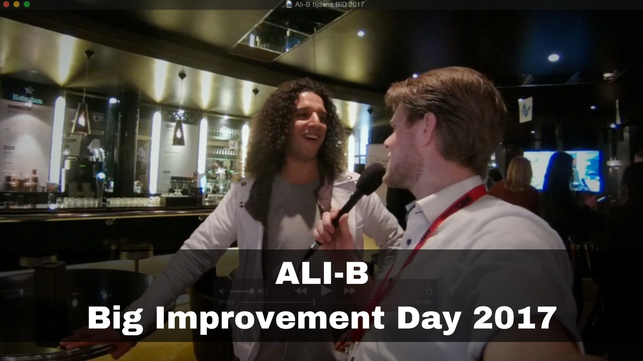Ali-B op de Big Improvement Day