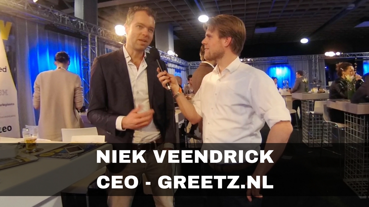 Niek Veendrick de CEO van Greetz.nl