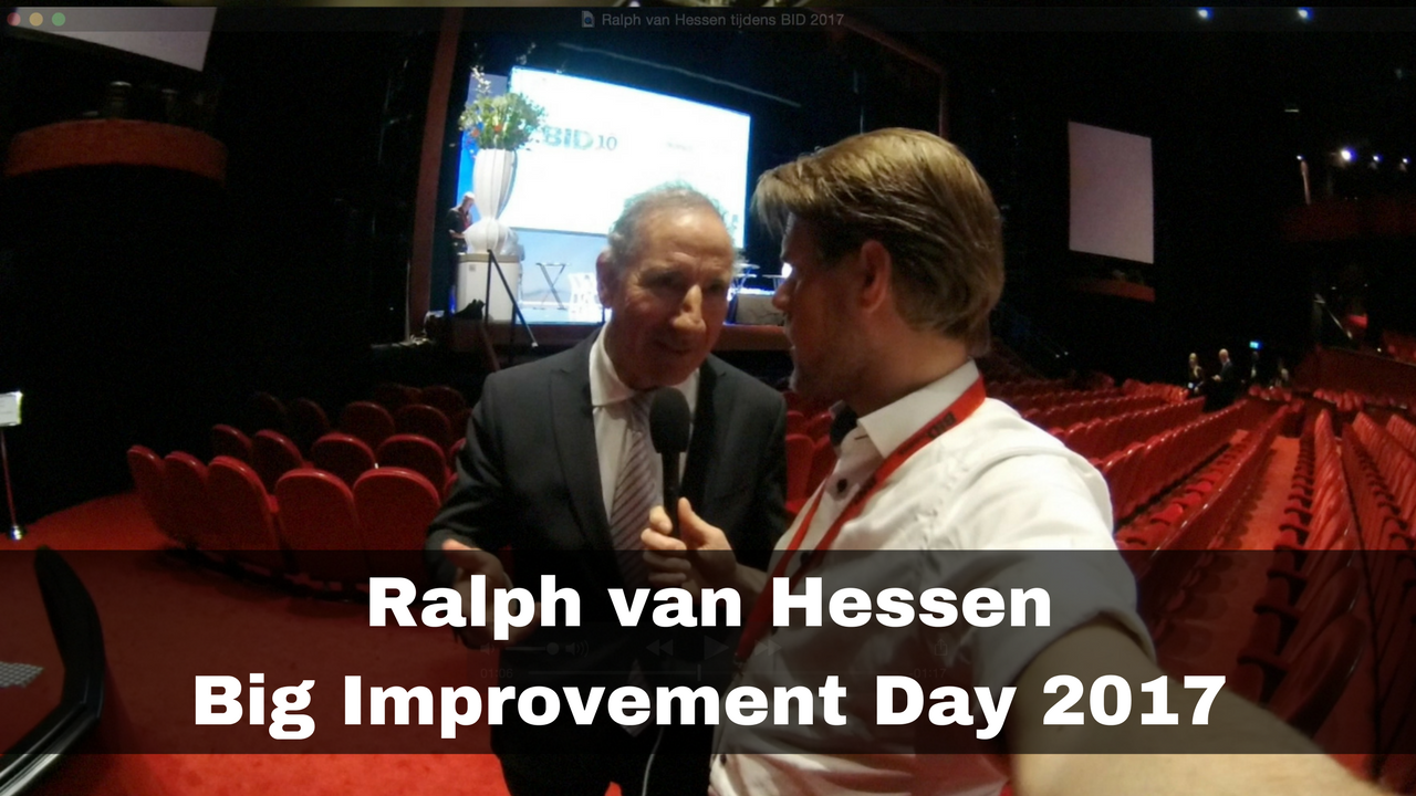 Ralph van Hessen op de Big Improvement Day 2017