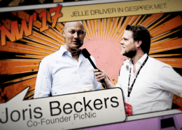 Jelle Drijver in gesprek met Joris Beckers Picnic