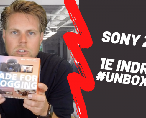 SONY ZV-1 1e indruk UNBOXING door Jelle Drijver